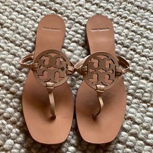 Tory Burch Miller Square toe sandal size 8